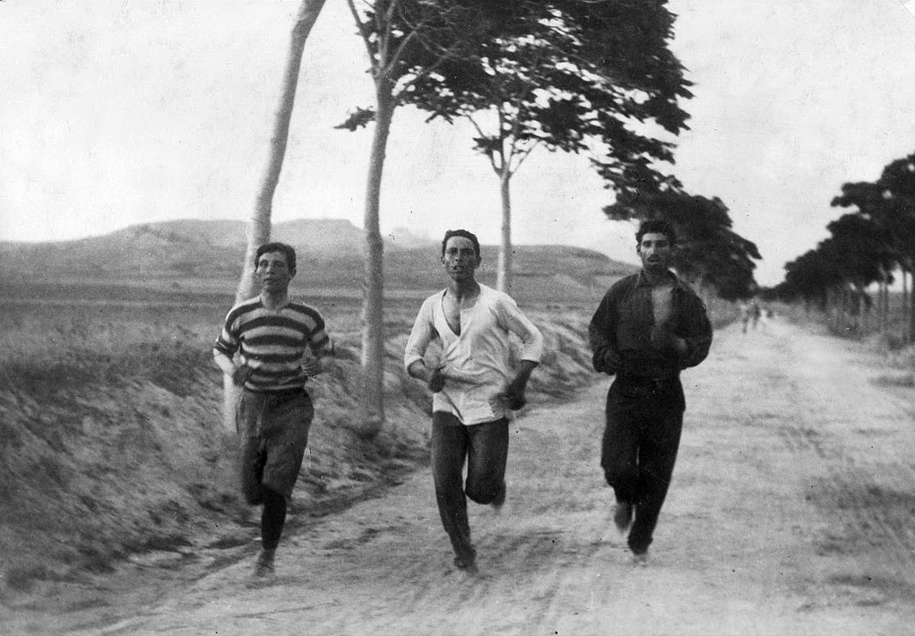 Träning inför marathon i OS 1896